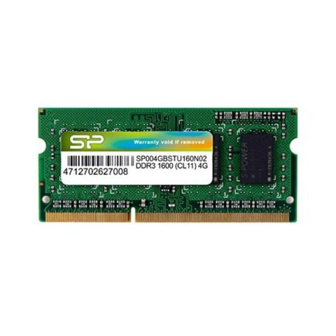 Μνήμη RAM Silicon Power SP004GBSTU160N02 SO-DIMM 4 GB DDR3 1600 mHz