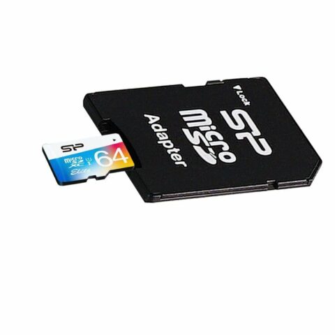 Κάρτα Μνήμης Micro SD με Αντάπτορα Silicon Power SP064GBSTXBU1V20SP