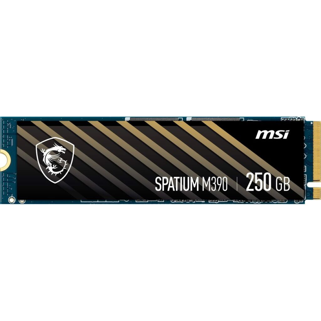 Σκληρός δίσκος MSI SPATIUM M390 NVMe M.2 250GB Εσωτερικó SSD 250 GB 250 GB SSD