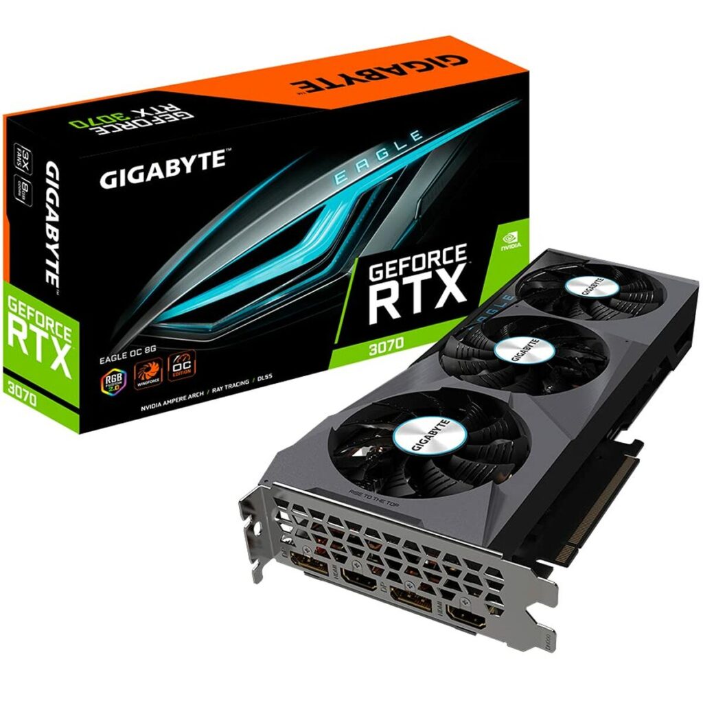 Κάρτα Γραφικών Gigabyte GeForce RTX 3070 EAGLE OC(rev. 2.0) 8 GB GDDR6
