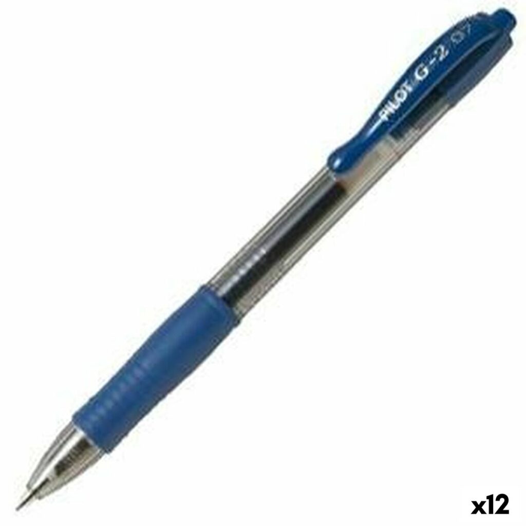 Στυλό με τζελ Pilot G-2 07 Μπλε 0