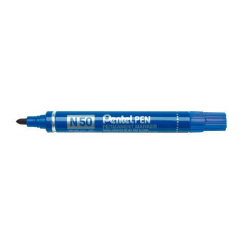 Μόνιμος δείκτης Pentel N50-BE Μπλε 12 Τεμάχια