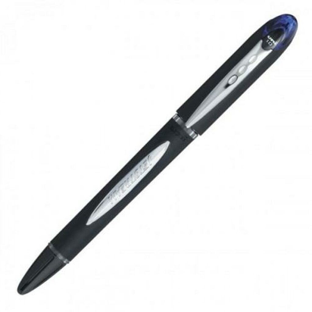 Στυλό υγρού μελανιού Uni-Ball Rollerball Jestsream SX-210 Μπλε 1 mm (12 Τεμάχια)