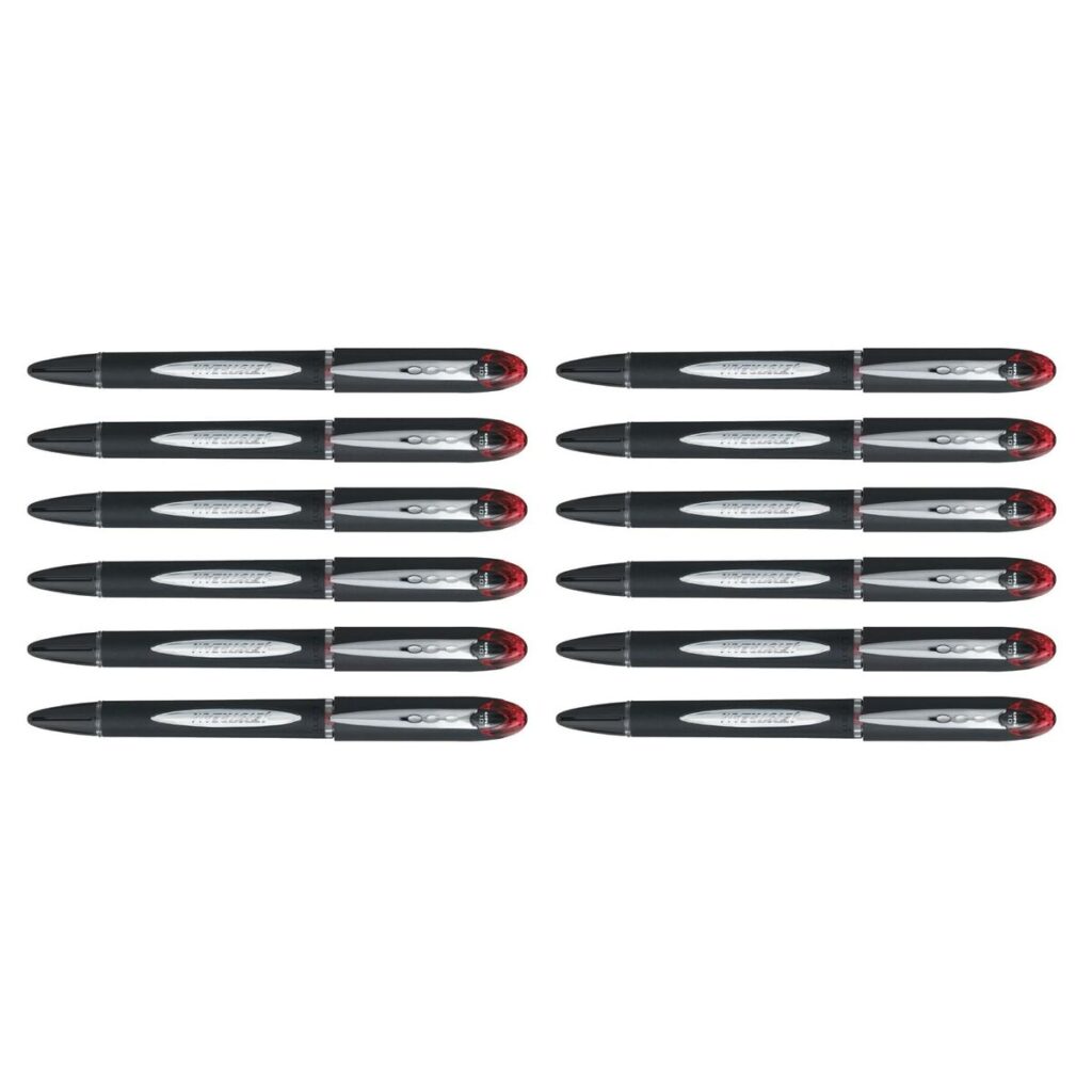 Liquid ink ballpoint pen Uni-Ball Rollerball Jestsream SX-210 Κόκκινο 12 Μονάδες