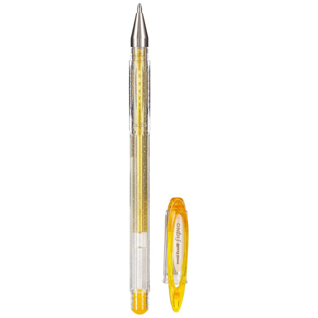 Στυλό υγρού μελανιού Uni-Ball Sparkling UM-120SP Χρυσό 0