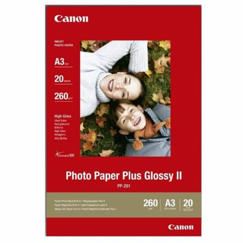 Γυαλιστερό Φωτογραφικό Χαρτί Canon Plus Glossy II A3