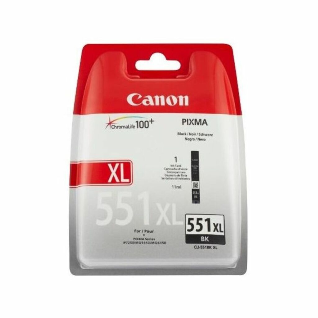 Φυσίγγιο Συμβατό Canon CLI-551BK XL IP7250/MG5450 Μαύρο