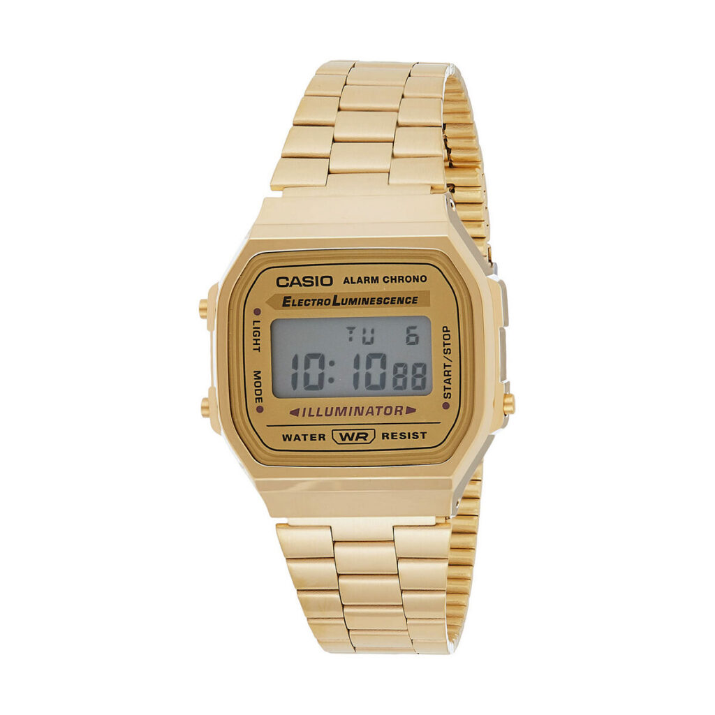 Unisex Ρολόγια Casio A168WG-9WDF Χρυσό (Ø 35 mm)