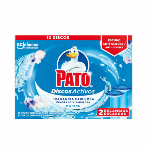 Toilet air freshener Pato Discos Activos Ανταλλακτικό Navy x2 Απολυμαντικό