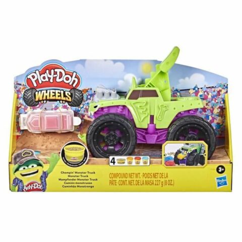 Παιχνίδι με Πλαστελίνη Play-Doh  Wheels Monster Truck