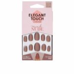 False Nails Elegant Touch Polished Colour Οβάλ Mink Nude (24 uds)