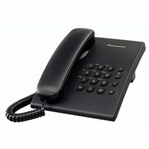 Σταθερό Τηλέφωνο Panasonic KX-TS500EXB Μαύρο