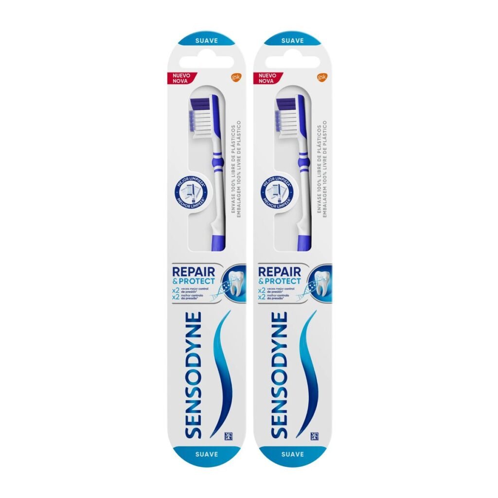 Οδοντόβουρτσα Sensodyne Repair & Protect Μαλακό x2