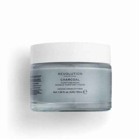 Μάσκα Καθαρισμού Revolution Skincare Charcoal (50 ml)