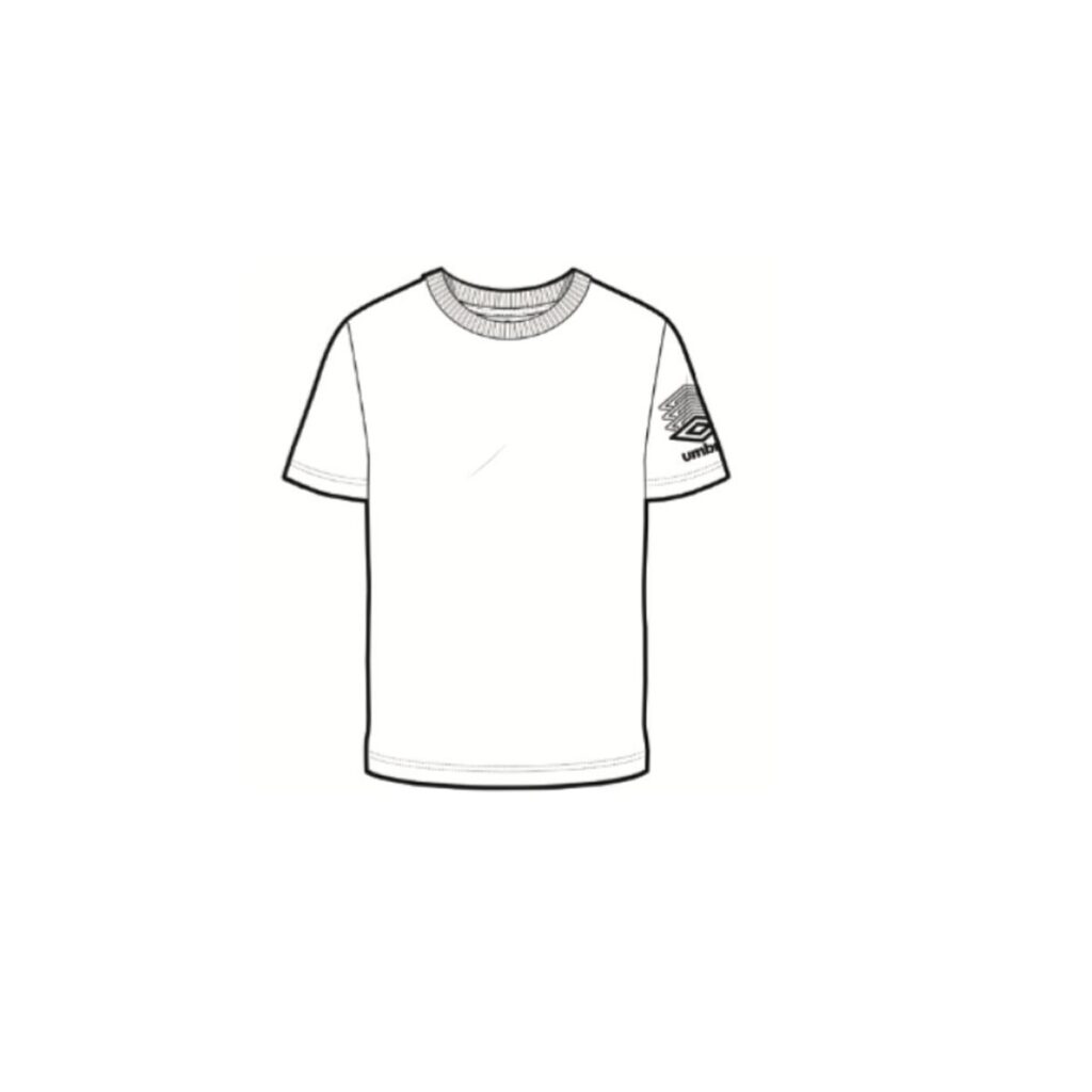 Μπλουζάκι Umbro TERRACE 66207U 13V  Λευκό