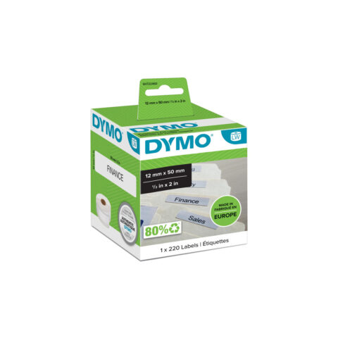 Ρολό Ετικετών Dymo 99017 50 x 12 mm LabelWriter™ Λευκό (x6)