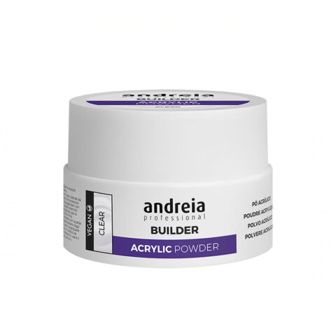 Θεραπεία για τα Nύχια  Professional Builder Acrylic Powder Andreia Clear (20 g)