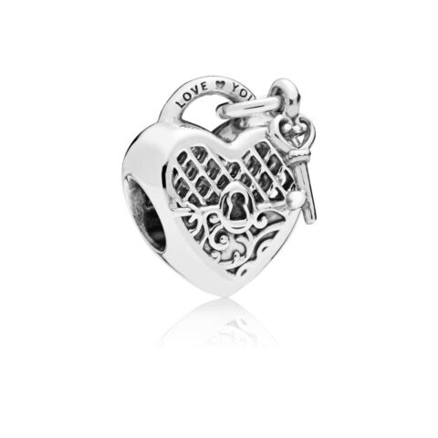 Γυναικεία Περιδέραια Pandora Ασημί 1 cm