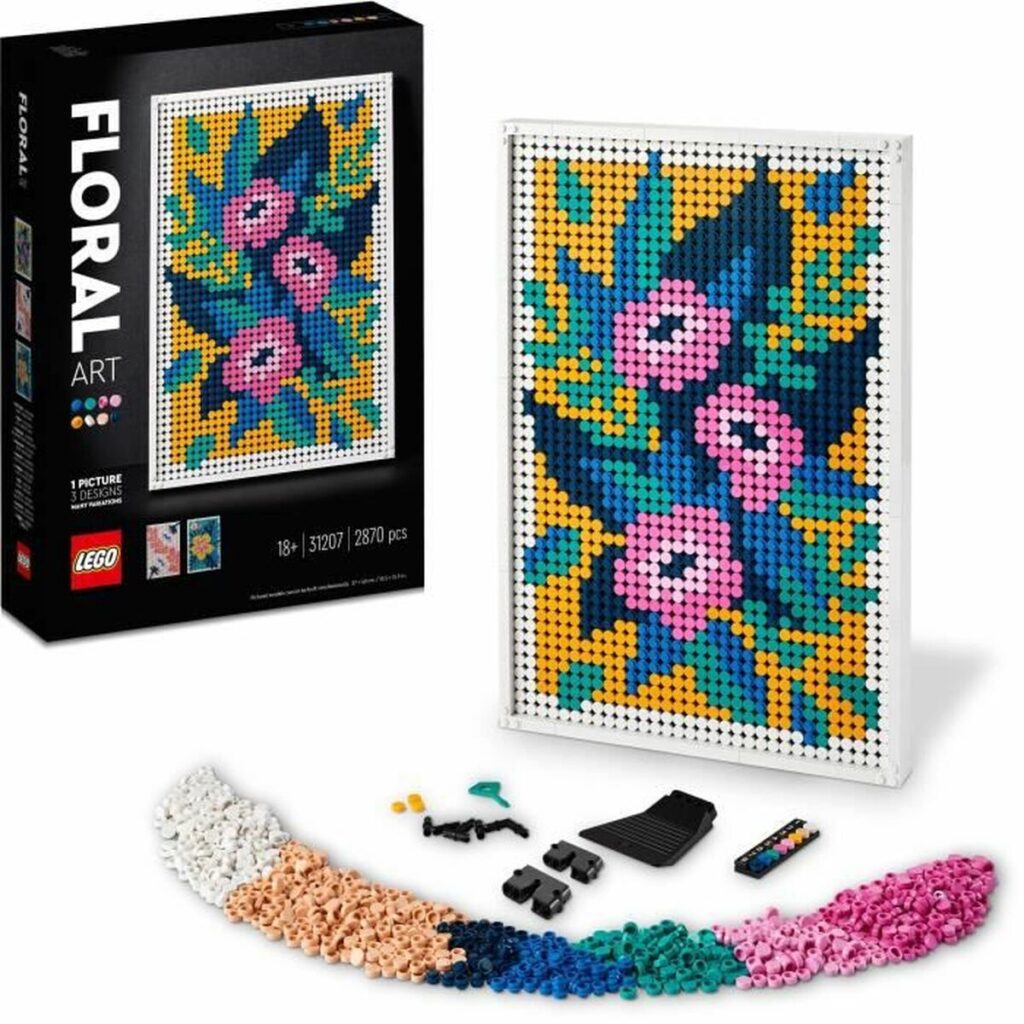 Παιχνίδι Kατασκευή Lego ART 31207 Flower Art