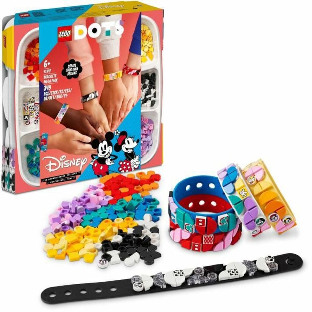 Παιχνίδι Kατασκευή Lego DOTS 41947 Mickey and Friends Bracelet Mega Box