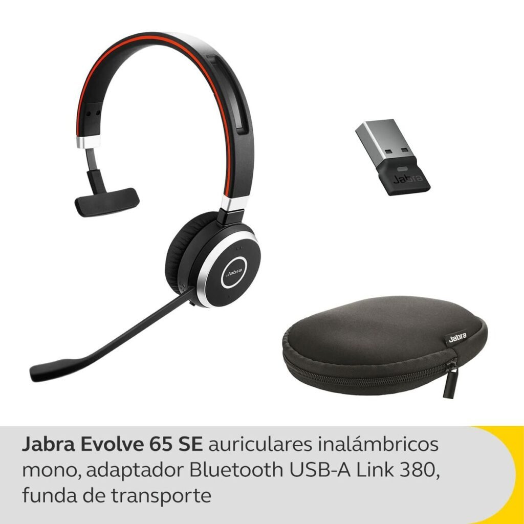 Ακουστικά με Μικρόφωνο Jabra 6593-833-309 Μαύρο