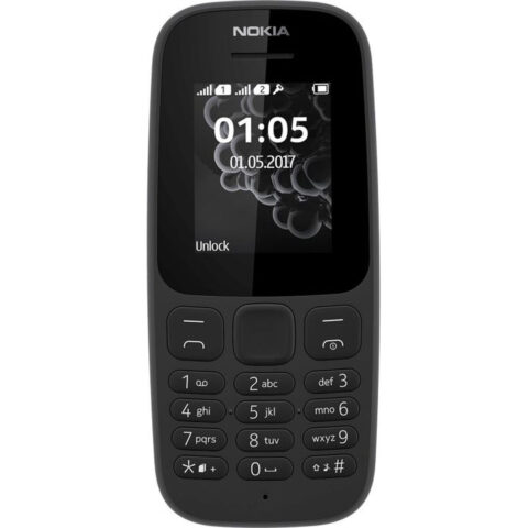 Κινητό Τηλέφωνο Nokia 105SS Μαύρο 1