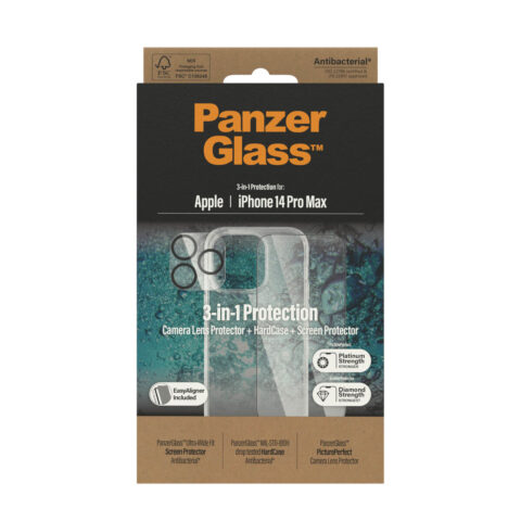 Προστατευτικό Οθόνης iPhone 14 Pro Max Panzer Glass B0404+2786 Οθόνη Apple iPhone 14 Pro Max