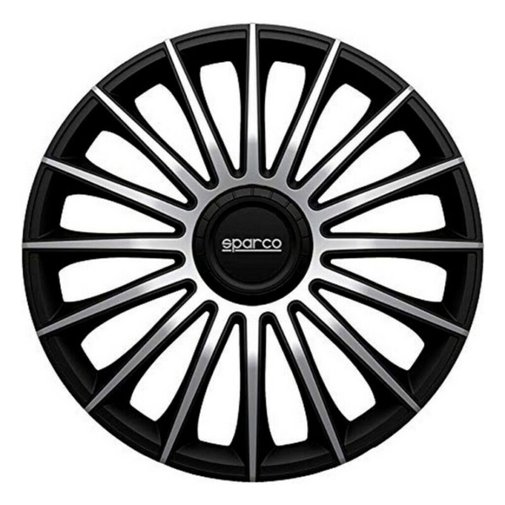 Τάσια Sparco Torino CS5 Μαύρο Ασημί 15" (4 uds)