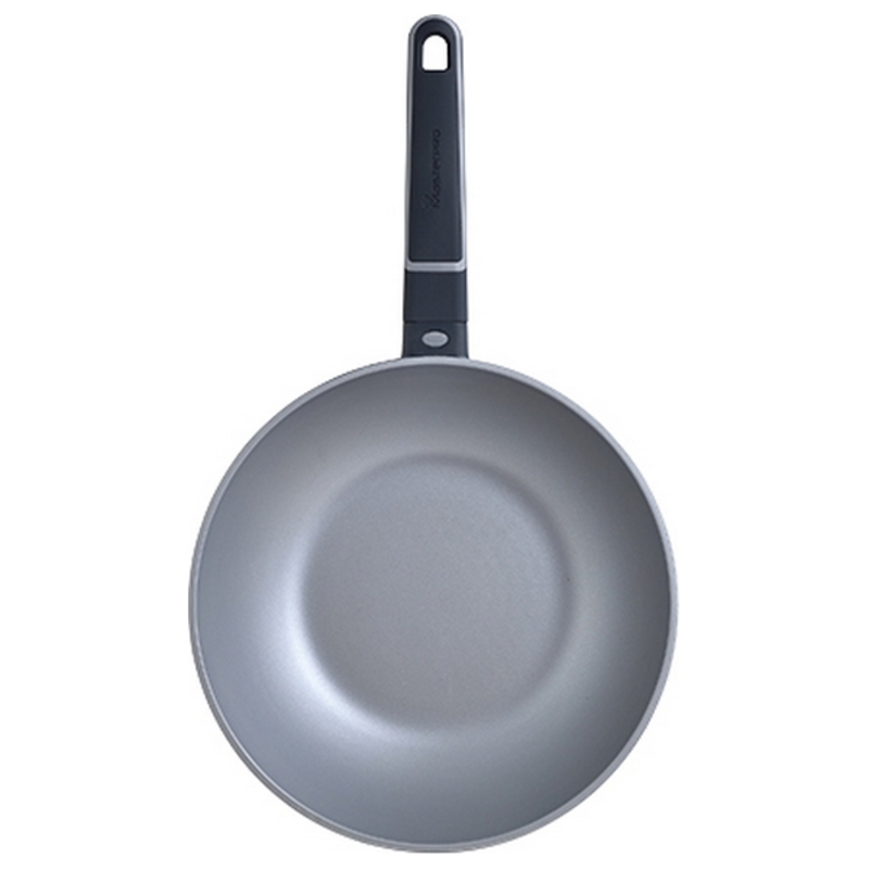 Τηγάνι Wok Masterpro Indigo Μαύρο Αλουμίνιο (Ø 28 cm)
