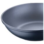Τηγάνι Wok Masterpro Indigo Μαύρο Αλουμίνιο (Ø 28 cm)
