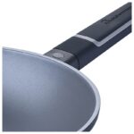 Τηγάνι Wok Masterpro Indigo Μαύρο Αλουμίνιο (Ø 28 cm)