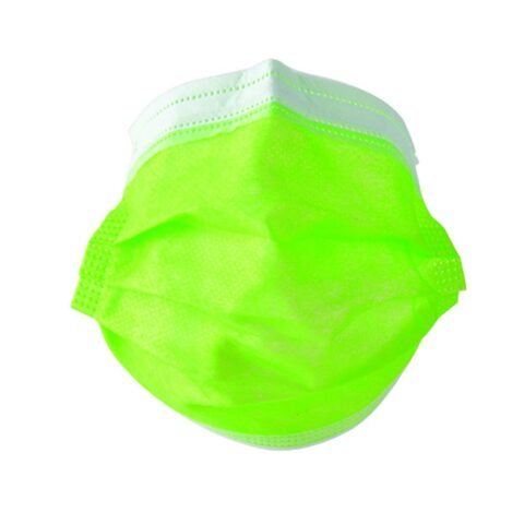 Μάσκα Υγιεινής Μίας Χρήσης x 5 Junior Πράσινο x10