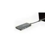 USB Hub Kramer Electronics KDock-3 Ασημί Γκρι
