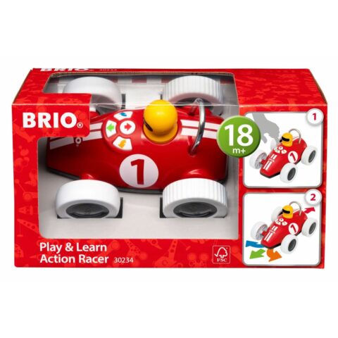 Παιδικό Παιχνίδι Brio Play & Learn Racing Car Προγραμματιζόμενο + 18 Μήνες