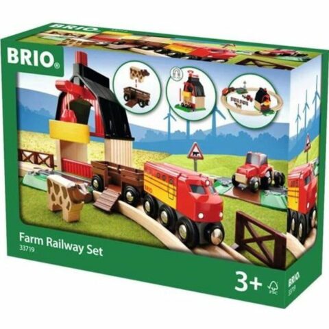 Σιδηρόδρομος Brio Farm Railway Set
