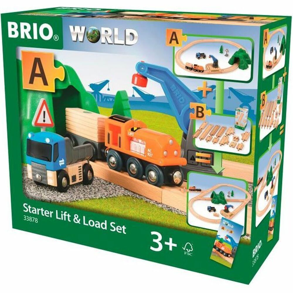 Σιδηρόδρομος Brio Starter Lift & Load Set
