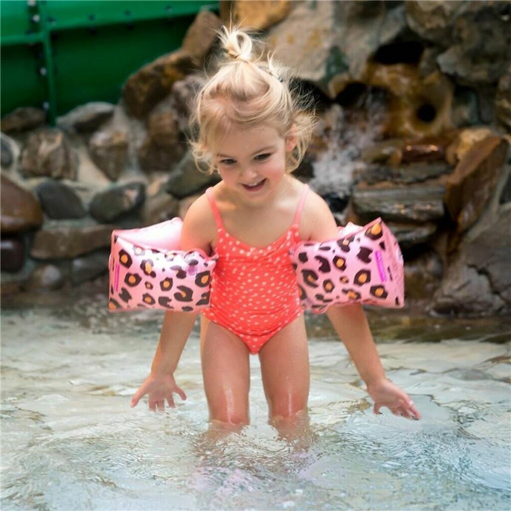Μανίκια Swim Essentials Leopard Ροζ 2-6 ετών