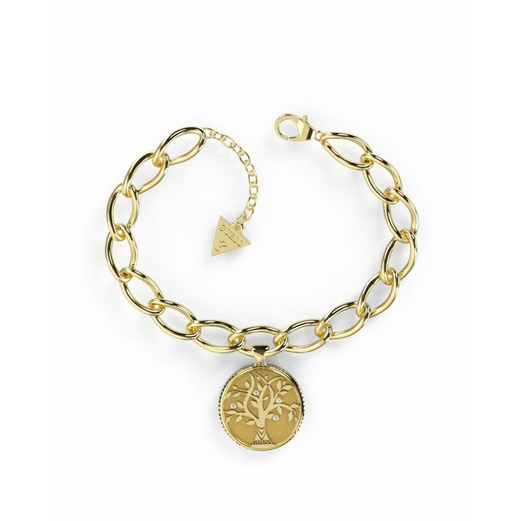 Γυναικεία Βραχιόλια Guess JUBB01438JWYGS Χρυσό