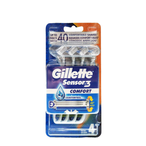 Ξυριστική μηχανή Gillette Sensor 3 Confort (4 Μονάδες)