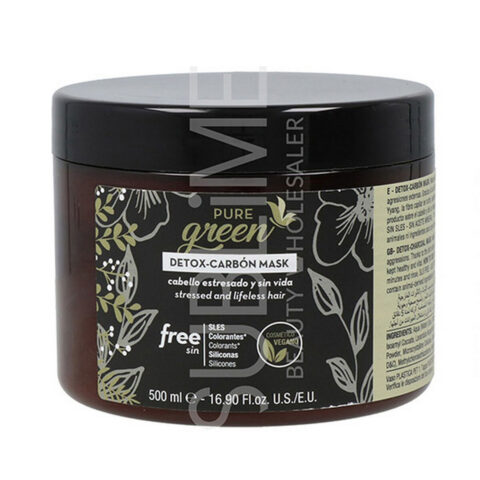 Μάσκα Mαλλιών Pure Green Detox Carbon (500 ml)