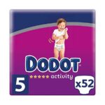 Πανάκια μιας χρήσης Dodot Dodot Activity Μέγεθος 5 52 Μονάδες 11-16 kg