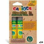 Κόλλα ράβδων Carioca Eco Family 2 Τεμάχια 20 g (24 Μονάδες)