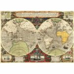 Παζλ Clementoni Antique nautical map (6000 Τεμάχια)