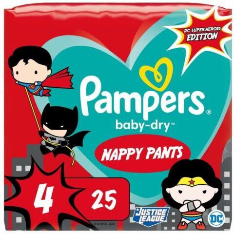 Πανάκια μιας χρήσης Pampers Baby-Dry 4