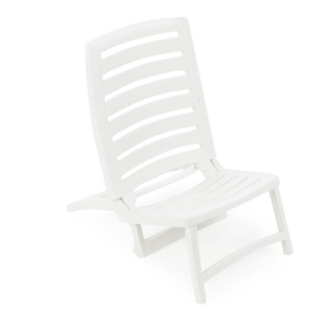 Καρέκλα στην παραλία IPAE Progarden Λευκό Ρητίνη