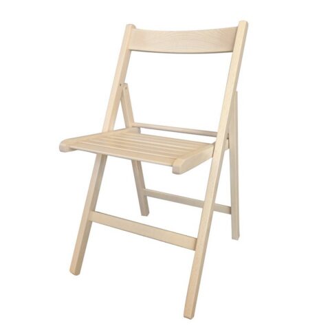 πτυσσόμενη καρέκλα Μπεζ ξύλο οξιάς (79 x 42