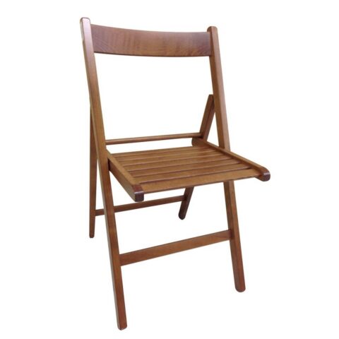 πτυσσόμενη καρέκλα καρυδιά ξύλο οξιάς (79 x 42