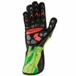 Karting Gloves OMP OMPKK02748274L Πράσινο Μαύρο/Πράσινο