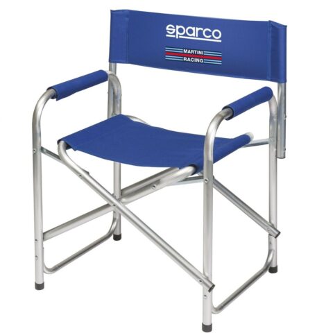 πτυσσόμενη καρέκλα Sparco Martini Racing Μπλε