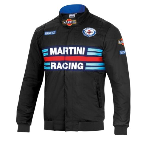 Σακάκι για Ενήλικες Sparco Martini Racing Μαύρο M
